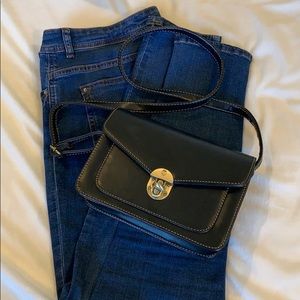 Black crossbody bag